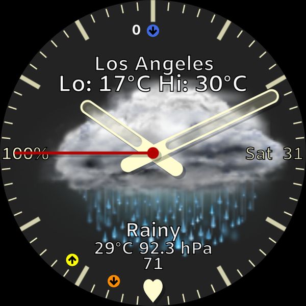 ML Weather Clock (No Step)