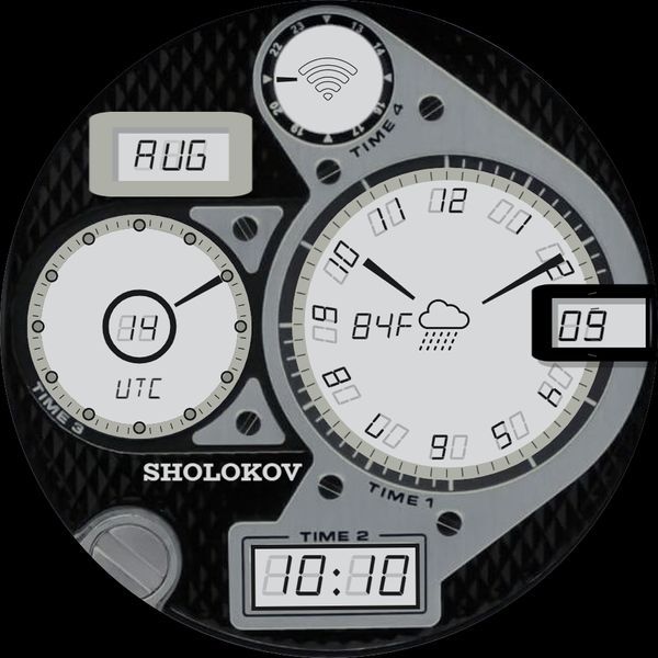 DB-007 Techie Dual Time