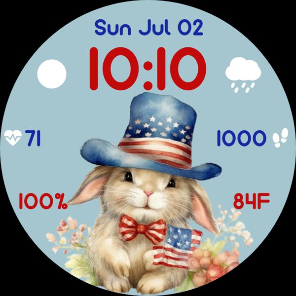 Patriotic Bunny