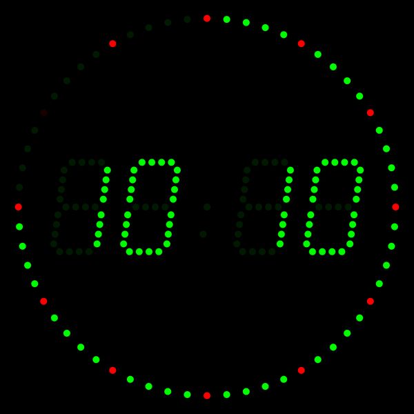 Metro clock