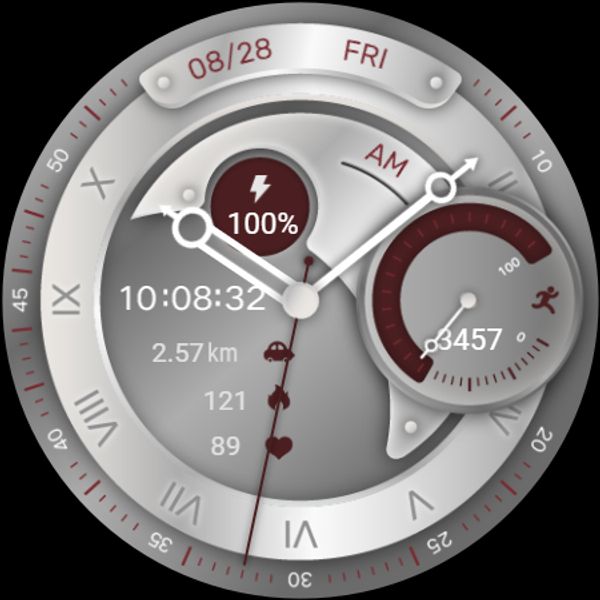 【Analog】Red Brown Quartz