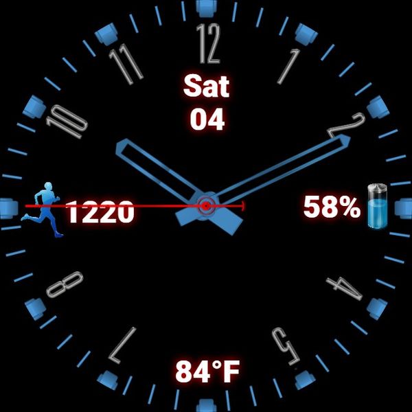 Radium Blue Analog
