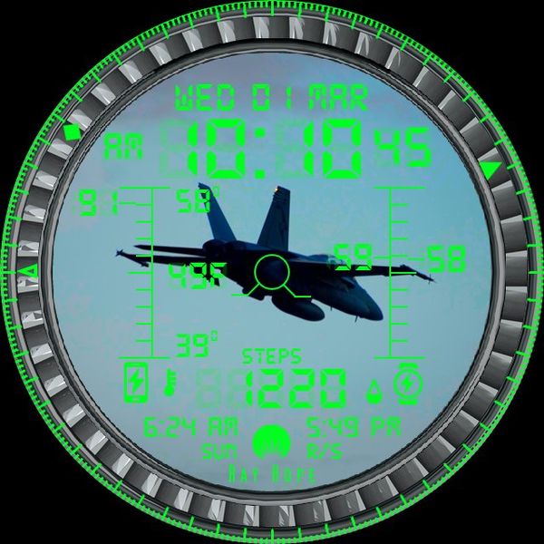 Fighter Jet HUD