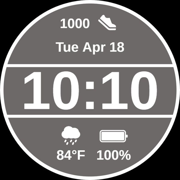 SIMPLE Grey w/basic data