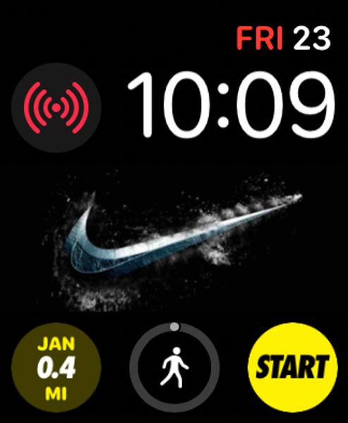 Nike Workout Infograph
