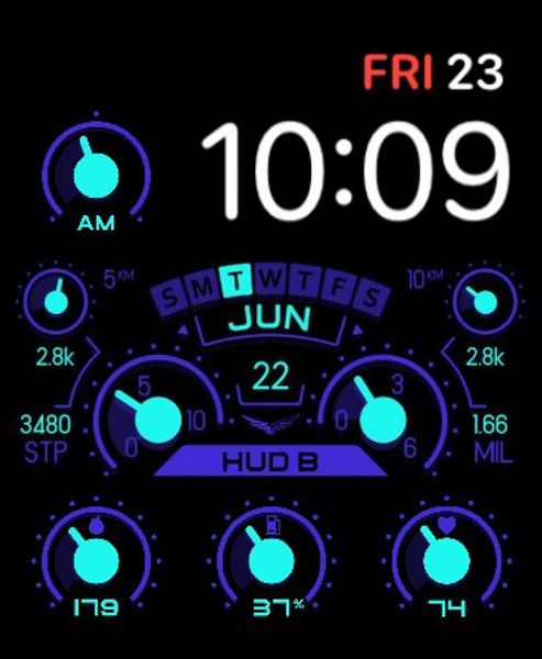 HUD B