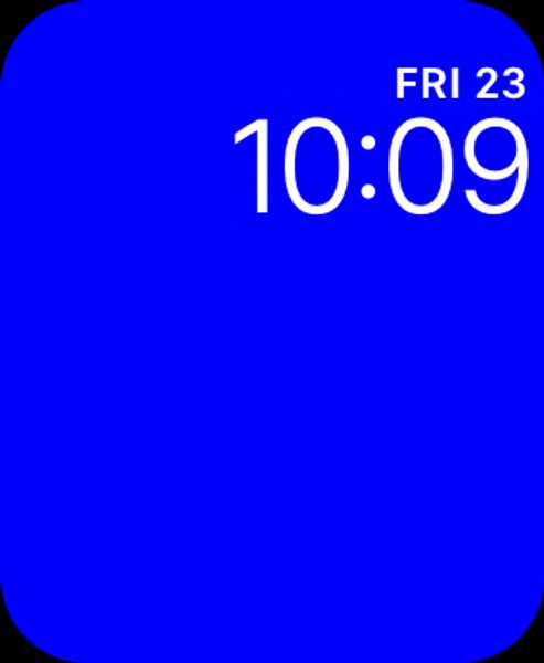 blue & red