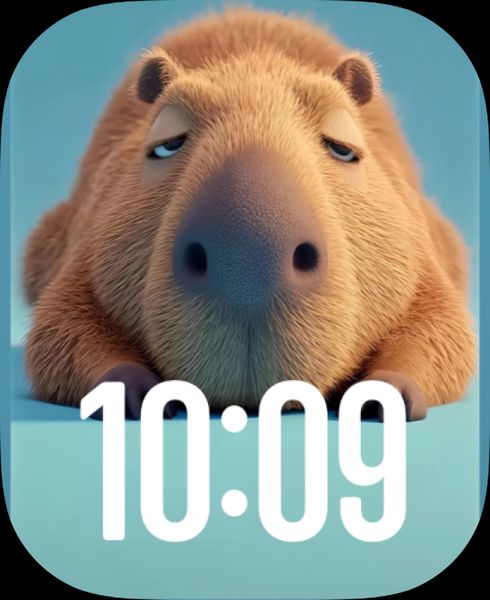 Keep calm like this capybara
