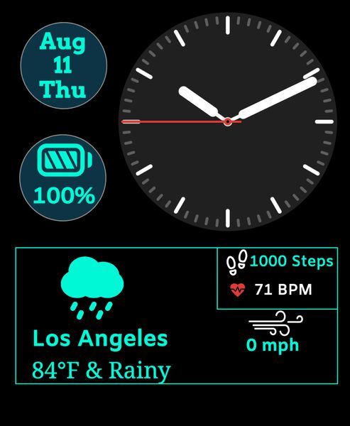 Teal-Modular-Date-Weather