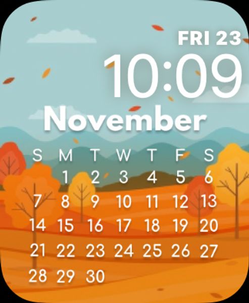 November Calendar