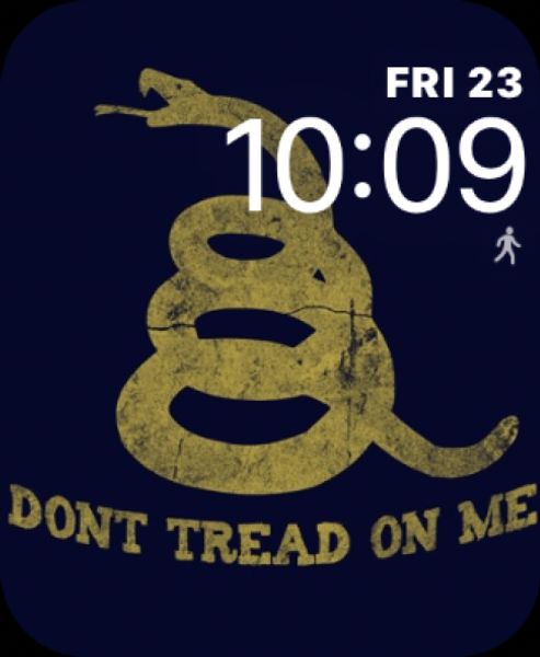 Don’t tread on me