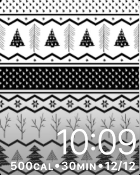 Black & White Elegant Winter