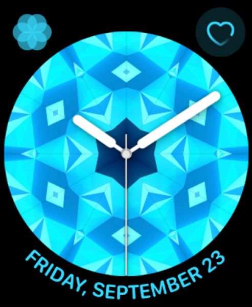Blue Ice Kaleidoscope