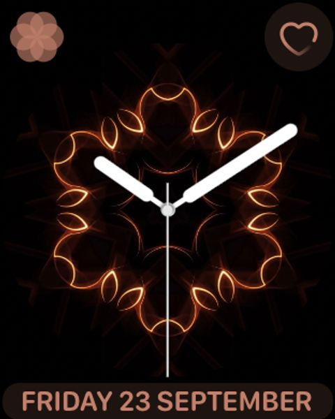 Gold apple logo Kaleidoscope