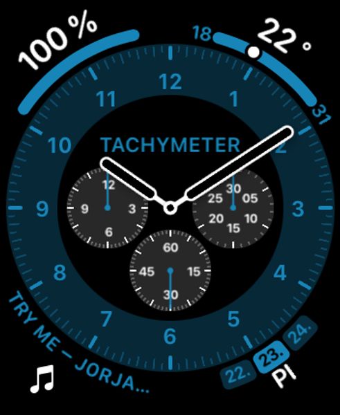 Bluish Chronograf