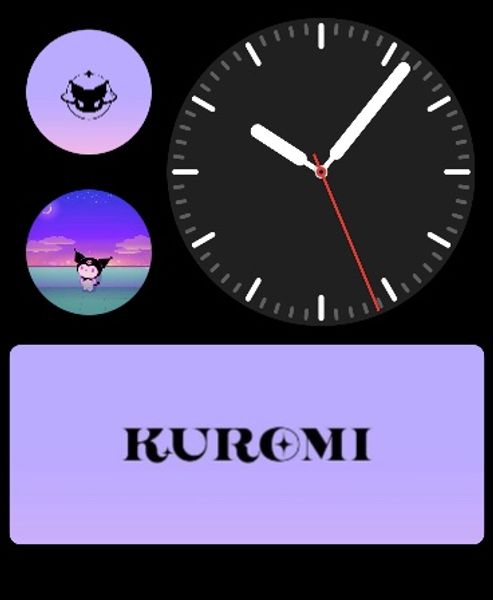 Kuromi and the night