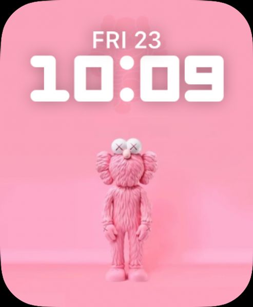 Pink Kaws
