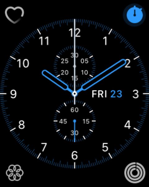 Blue Functional Chronograph