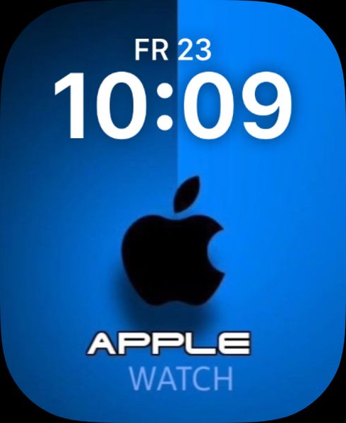 Apple Watch blue