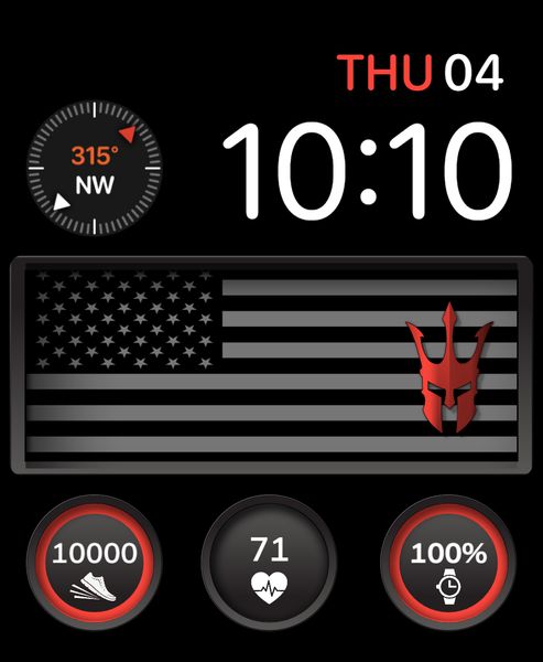 PREDATOR Flag u.s. subdued
