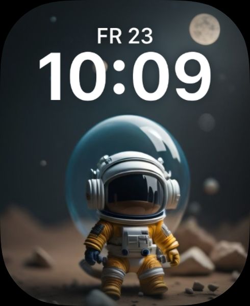 Man on the moon
