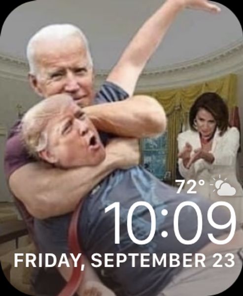 Sleepy Joe Grabs A Pu$$y
