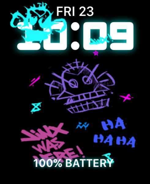 Jinx graffiti