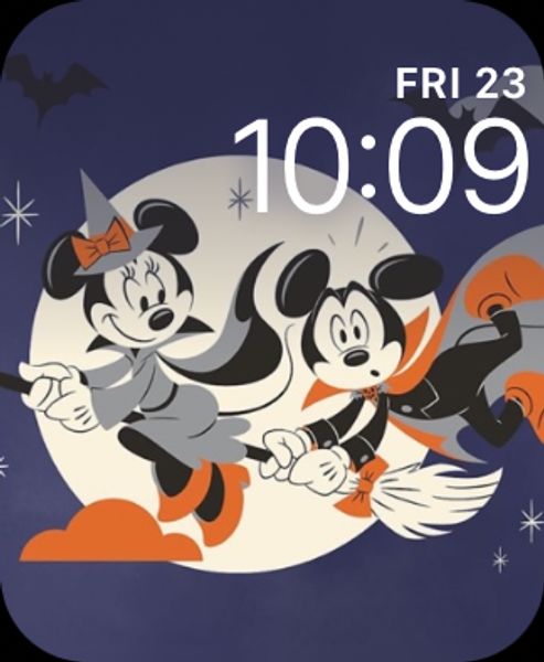 Halloween Mickey & Minnie