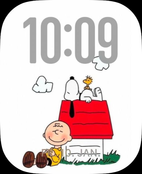 Snoopy and Charlie Brown