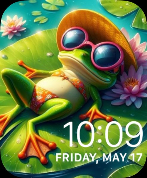 Suntan Frog