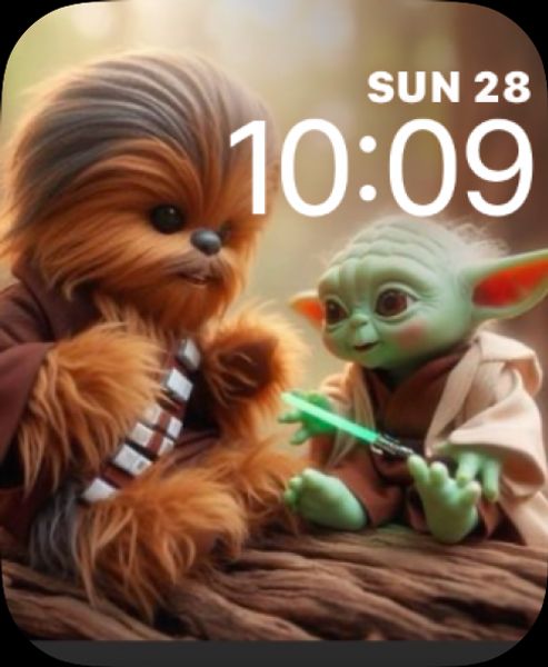 Baby Chew & Yoda