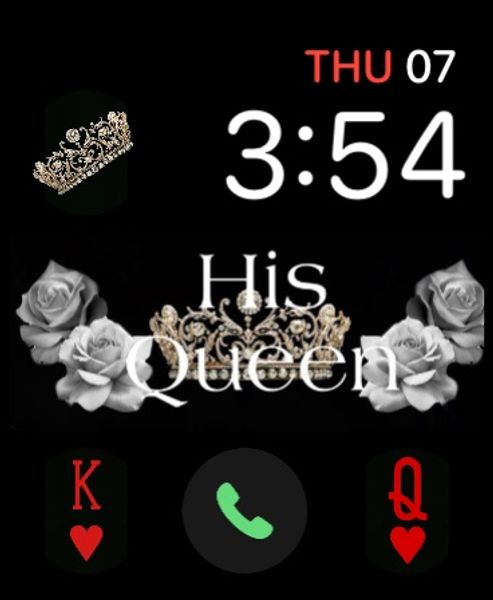 His queen
