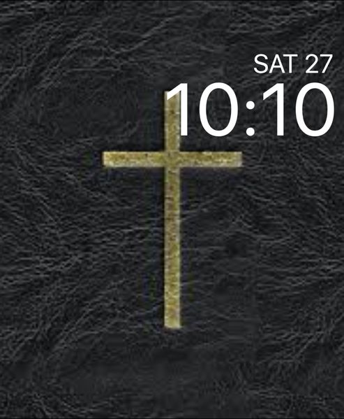 Bible cover cross