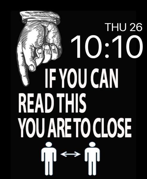 If you can read this...