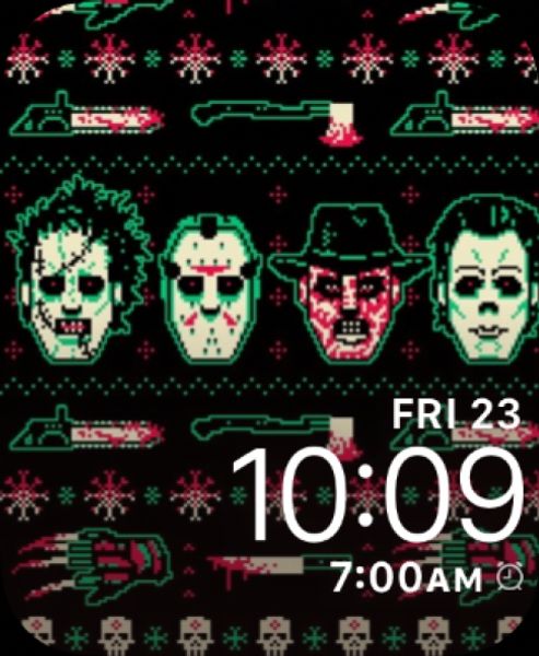Horror Ugly Christmas Sweater
