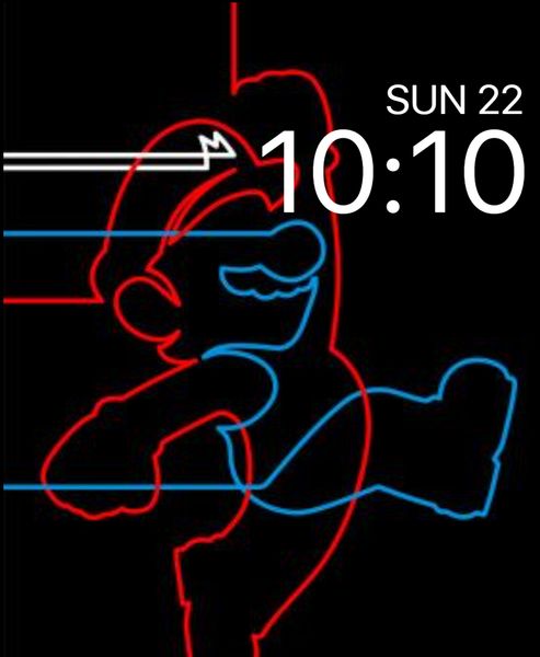 Neon Mario