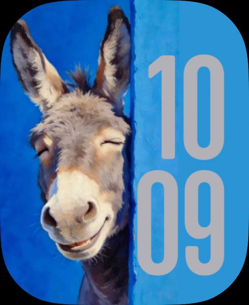 Lucky donkey
