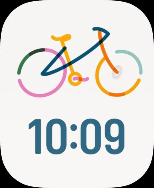 Just a bicycle