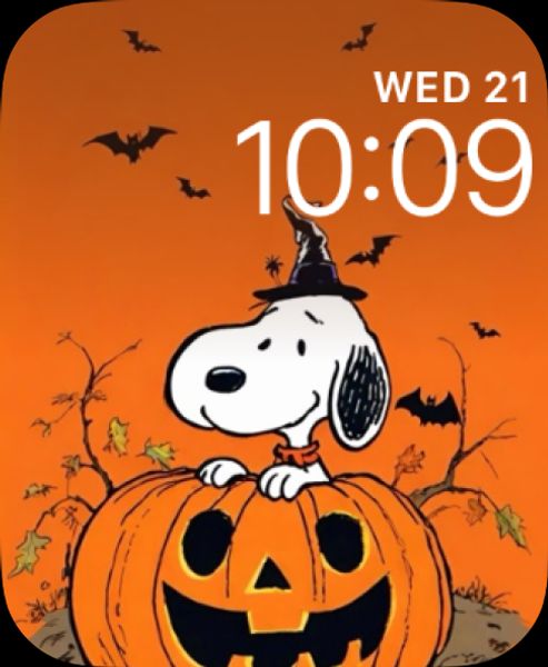 Pumpkin Snoopy