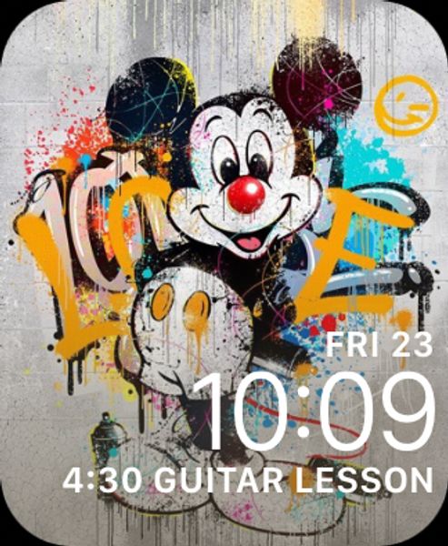 Mickey: Graffiti