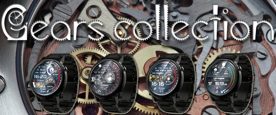 My Gears collection watch face collection