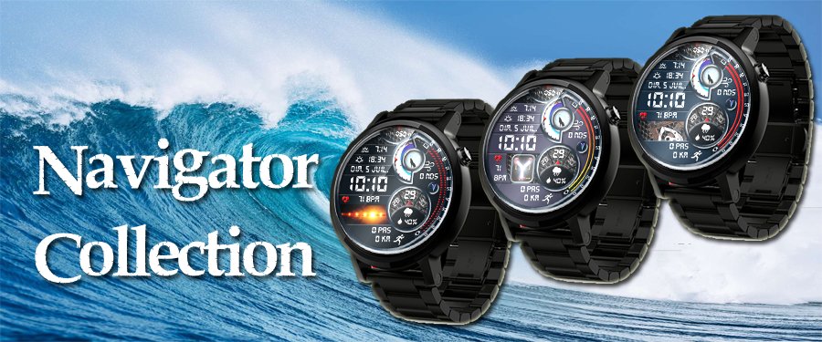 My Navigator collection watch face collection