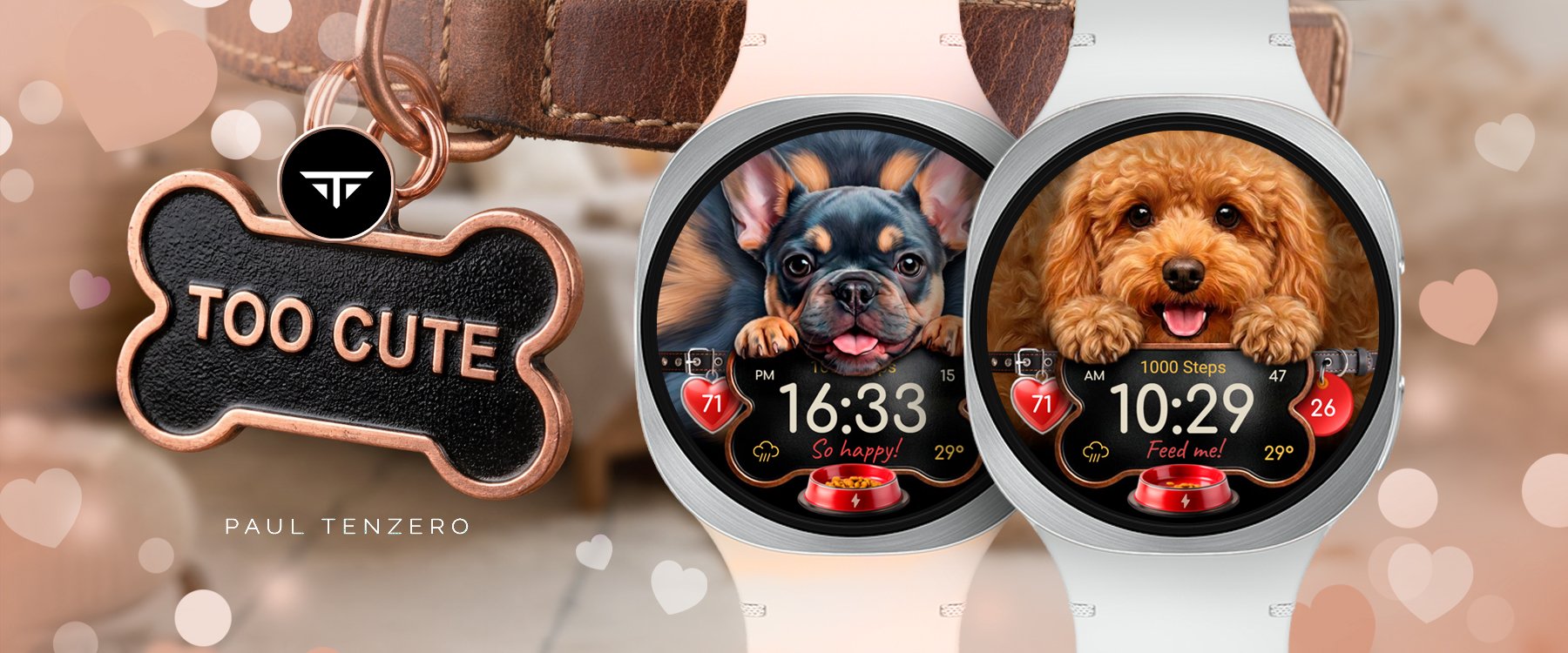 TOO CUTE! watch face collection